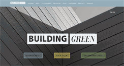 Desktop Screenshot of buildinggreen.eu